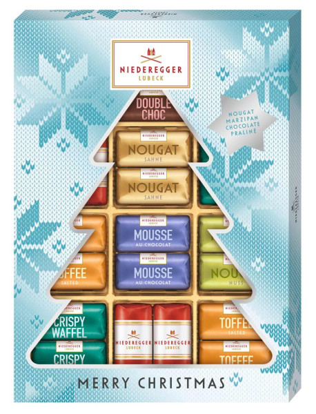 Niederegger Merry Christmas Meisterselektion 300g