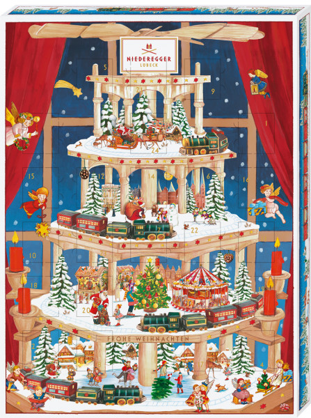 Niederegger Adventskalender Pyramide