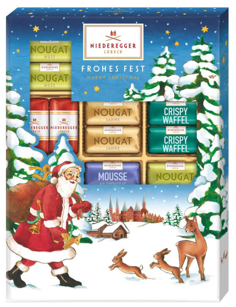 Niederegger Meisterselektion im Weihnachtsschuber 300g