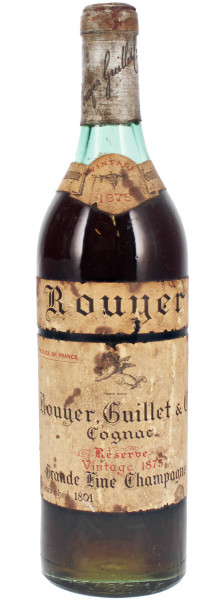 1875 er Cognac Rouyer, Guillet &amp; Co. Grand Fine Champagne Reserve